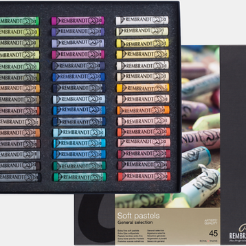Rembrandt Soft pastel set Algemene Selectie | 45 hele pastels