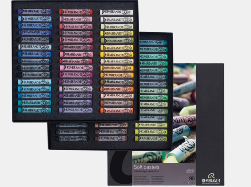 Rembrandt Soft pastel set Landschapsselectie | 90 hele pastels