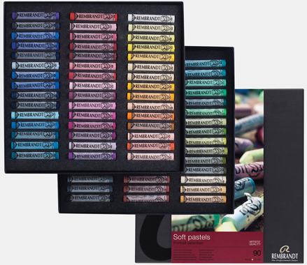 Rembrandt Soft pastel set Portretselectie | 90 hele pastels