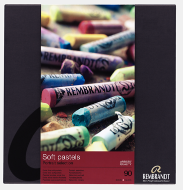 Rembrandt Soft pastel set Portretselectie | 90 hele pastels