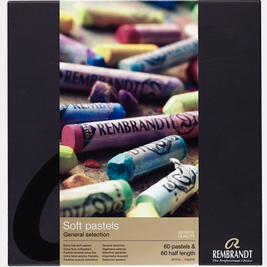 Rembrandt Soft pastel set Algemene Selectie Master | 60 hele + 60 halve pastels