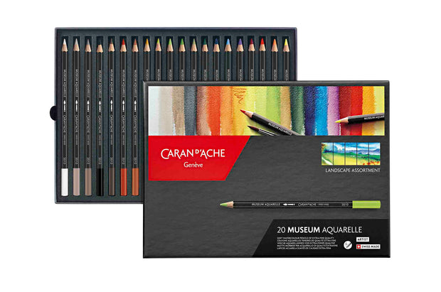 Expert Museum Aquarelle Aquarelle landschap blik 20 potloden