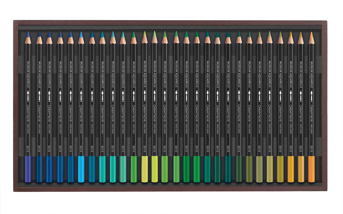 Expert Museum Aquarelle Aquarelle houten doos 76 potloden