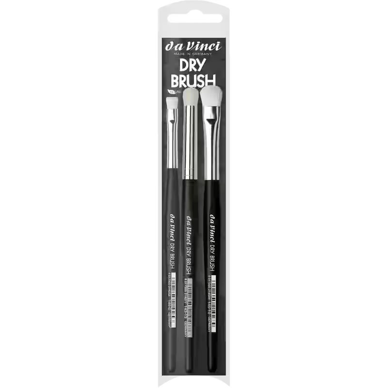 Davinci Drybrush set miniatuur penseel