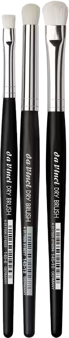 Davinci Drybrush set miniatuur penseel