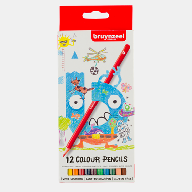 Bruynzeel Kids kleurpotloden set