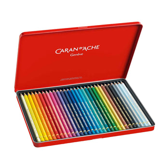 Caran d'Ache Pablo Potloden Blik 30 kleurpotloden