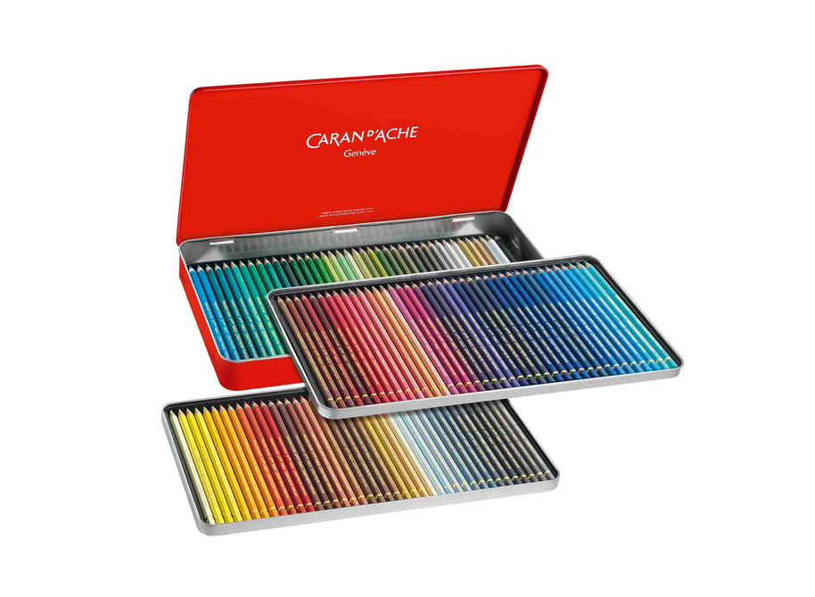 Caran d'Ache Pablo Potloden Blik 120 kleurpotloden