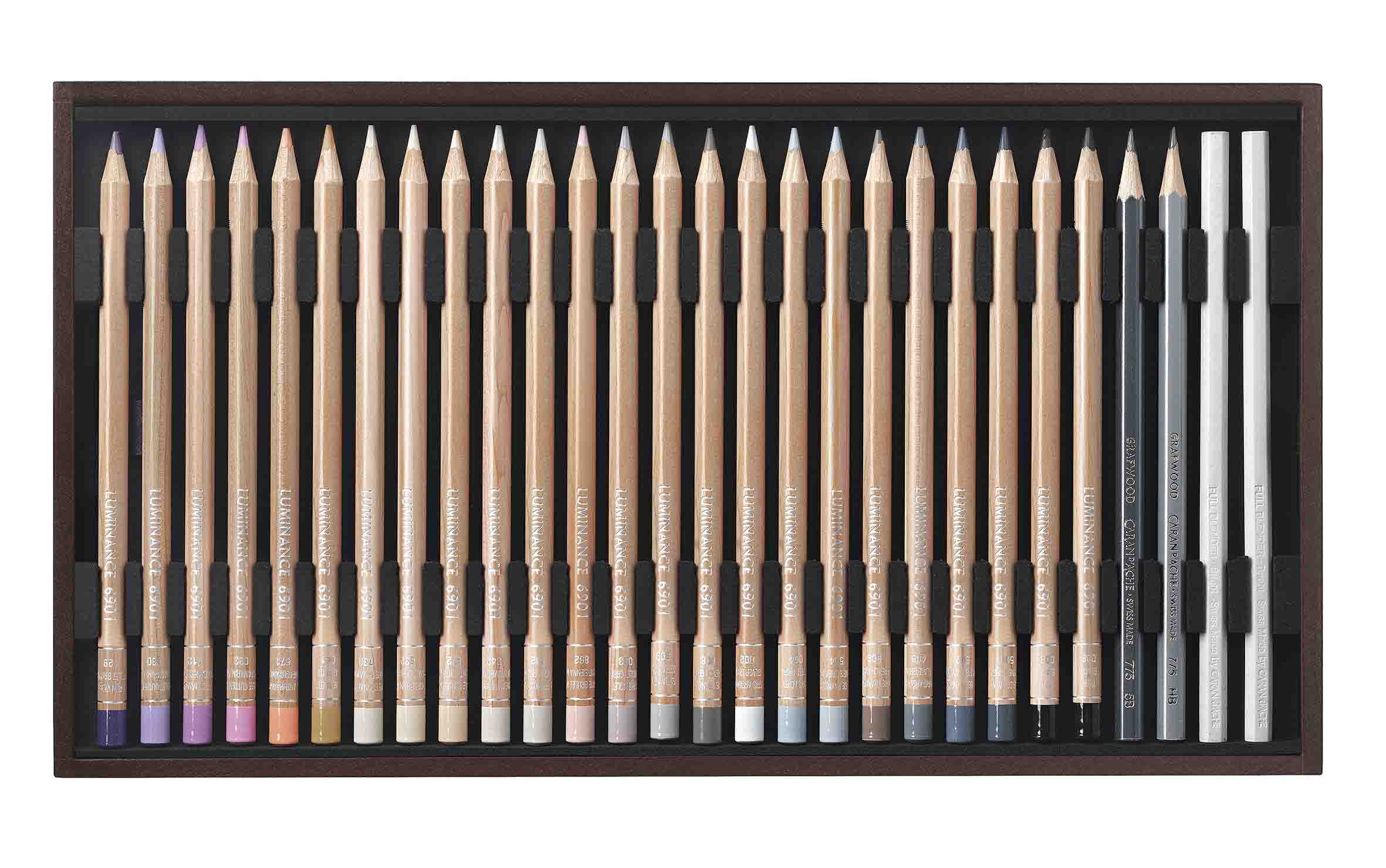 Luminance 6901 Houten kist 76 potloden