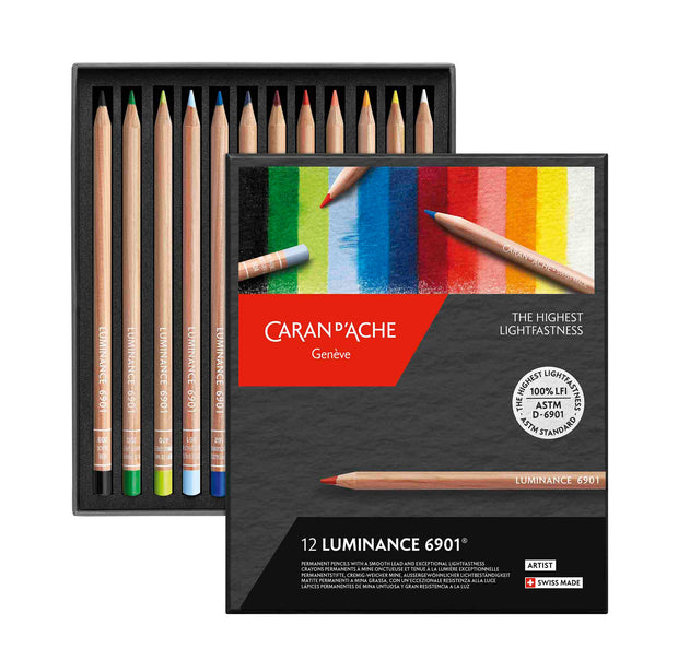Caran d'Ache Luminance 6901 blik 12 potloden