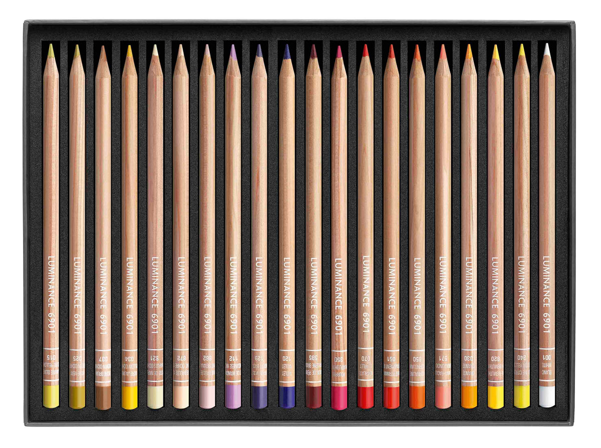 Caran d'Ache Luminance 6901 blik 40 potloden