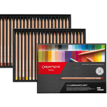 Caran d'Ache Luminance 6901 blik 40 potloden