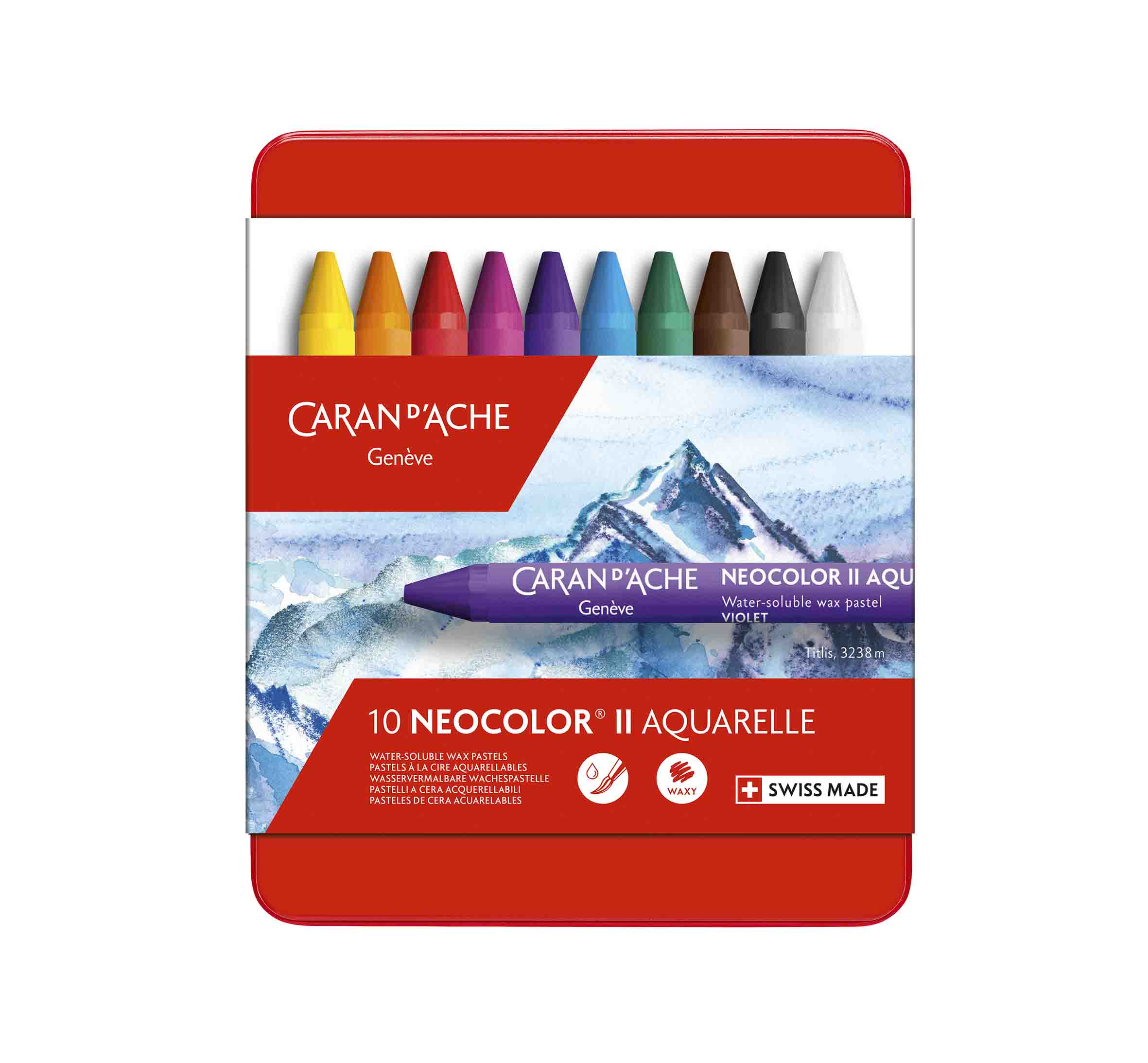 Caran d'Ache Classic Neocolor II assorti 10 stuks