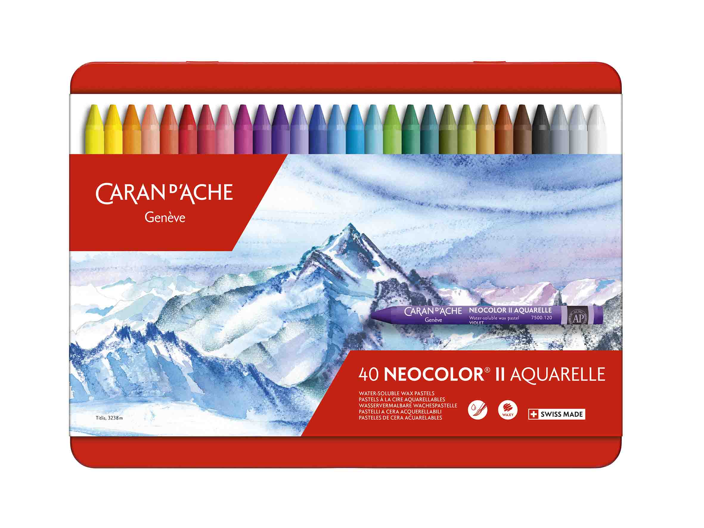 Caran d'Ache Classic Neocolor II Assorti 40 stuks