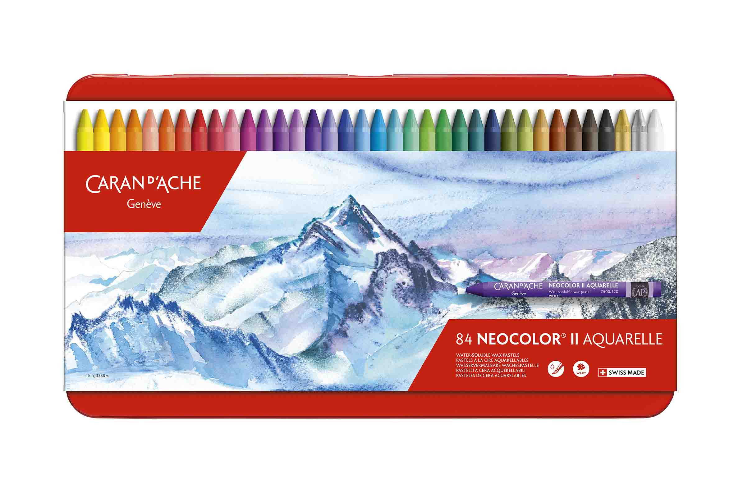 Caran d'Ache Classic Neocolor II Assorti 84 stuks