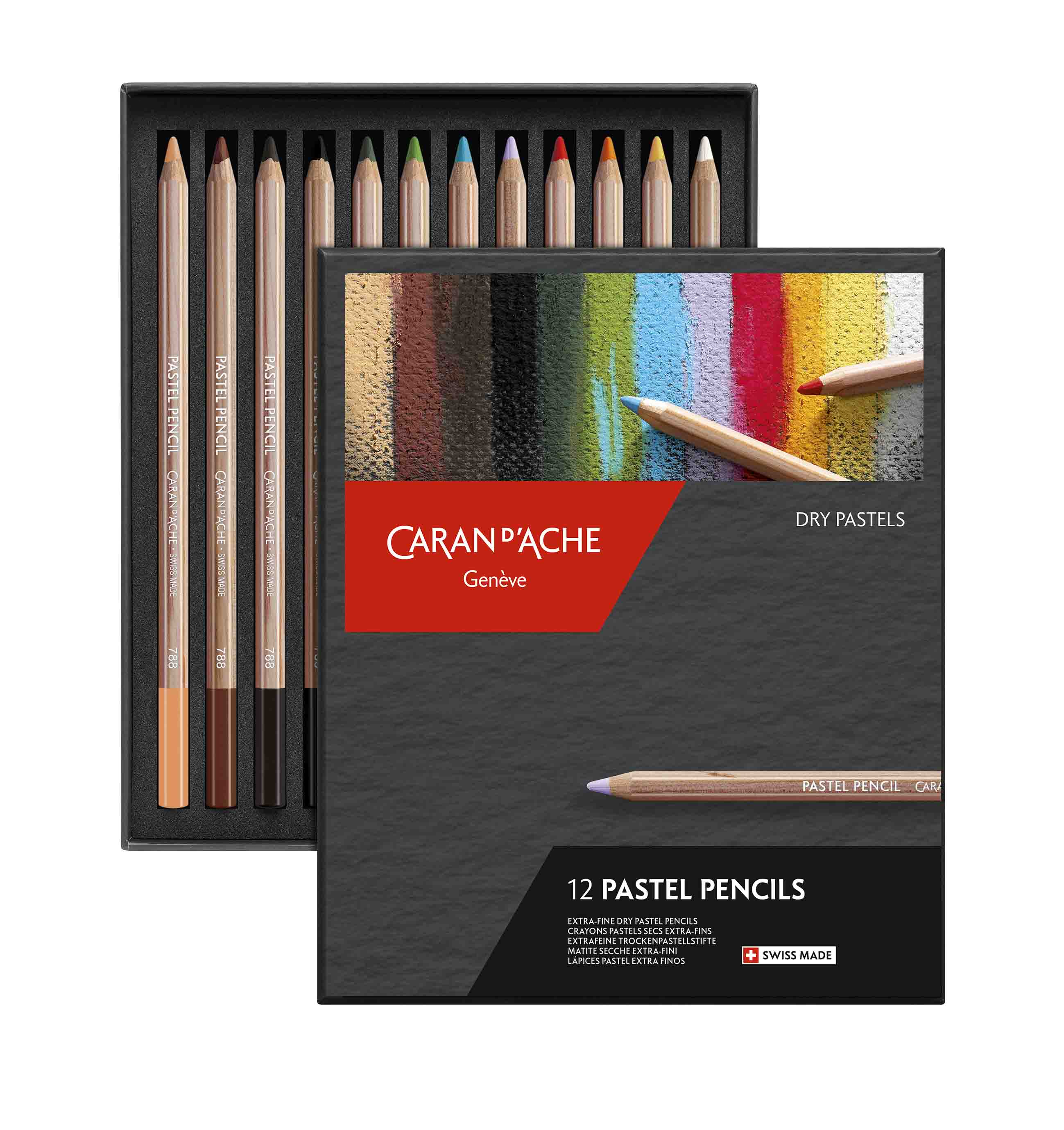 Pastel potloden blik 12 potloden