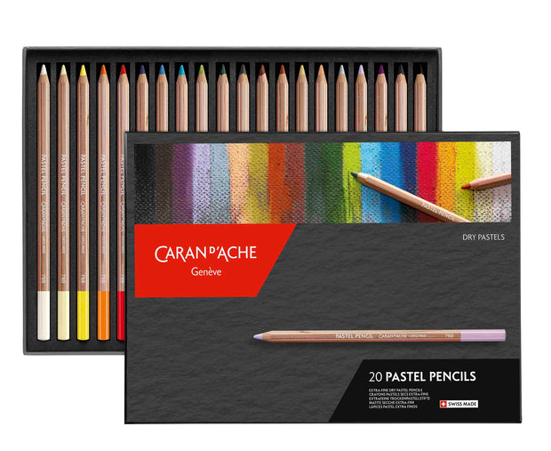 Caran d'Ache Pastel potloden blik 20 potloden