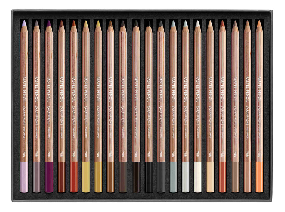 Pastel potloden blik 40 potloden