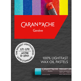 Caran d'ache Expert Neoart 6901 wax-olie pastel assortiment 12 stuks