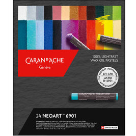 Caran d'ache Expert Neoart 6901 wax-olie pastel assortiment 24 stuks