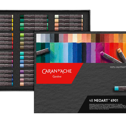 Caran d'ache Expert Neoart 6901 wax-olie pastel  assortiment 48 stuks