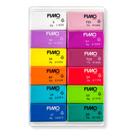 Fimo soft set - colour pack 12 brilliant kleuren