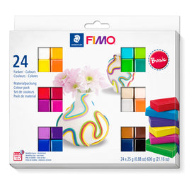 Fimo soft set - colour pack 24 basic kleuren