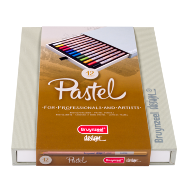 Bruynzeel Design pastelpotlood box | 12 kleuren