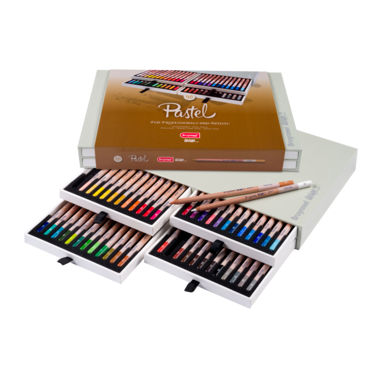 Bruynzeel Design pastelpotlood box | 48 kleuren