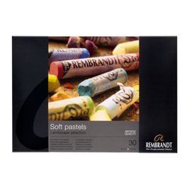 Rembrandt Soft pastel set Landschapsselectie | 30 hele pastels