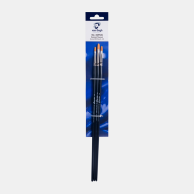 Van Gogh Penseel voor olie- en acrylverf, 3-delige set, serie 296 nr. 2-4-6