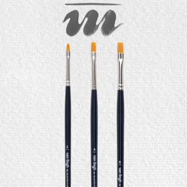 Van Gogh Penseel voor olie- en acrylverf, 3-delige set, serie 294 nr. 2-4-6