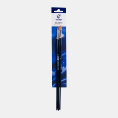 Van Gogh Penseel voor olie- en acrylverf, 3-delige set, serie 294 nr. 2-4-6