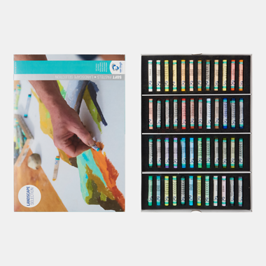 Van Gogh Softpastels landschapsselectie met 48 kleuren