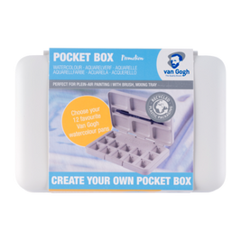 Van Gogh Aquarelverf lege pocketboxen wit