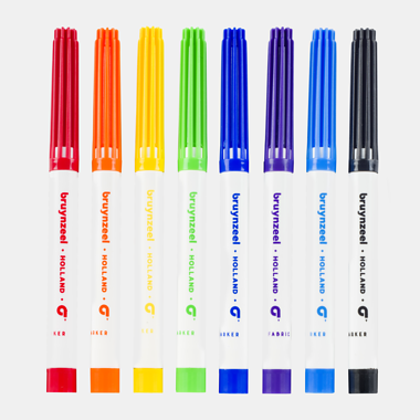 Bruynzeel fabric markers set 8