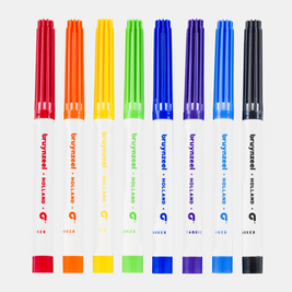 Bruynzeel fabric markers set 8