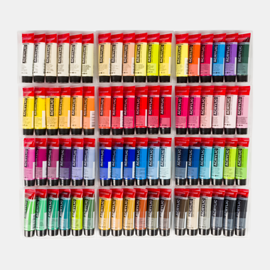 Amsterdam Standard Series acrylverf algemene selectie set | 72 × 20 ml 