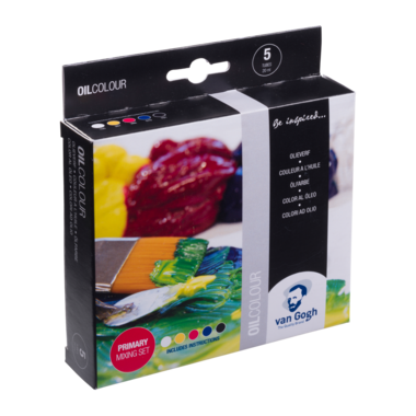 Van Gogh Olieverf primaire mengset | 5 x 20 ml