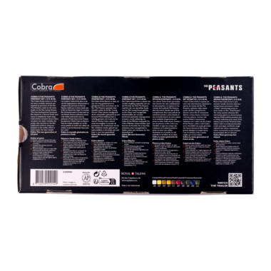 Cobra Artist x The Peasants olieverfset portretten | 10 x 40 ml