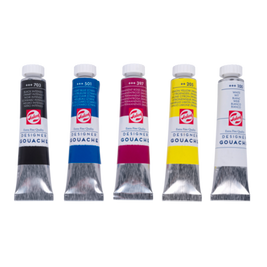 Talens Gouache Extra Fijn mengset | 5 x 20 ml tubes