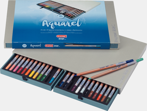 Bruynzeel Aquarelpotloden box 24