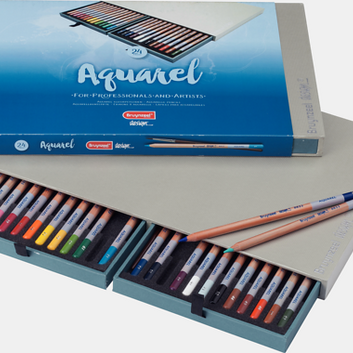 Bruynzeel Aquarelpotloden box 24