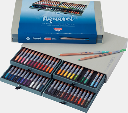Bruynzeel Aquarelpotloden box 48
