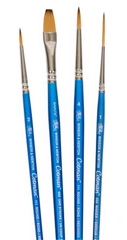 Winsor & Newton Cotman Penseel Korte steel 4 pak
