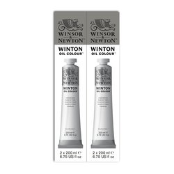 Winsor & Newton Winton Oil Colour Titanium White Duo pack