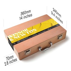 Winsor & Newton Galeria Acrylic Colour Wooden Box Set 15pc