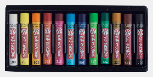 Talens Art Creation Wateroplosbare Oliepastels Set 12