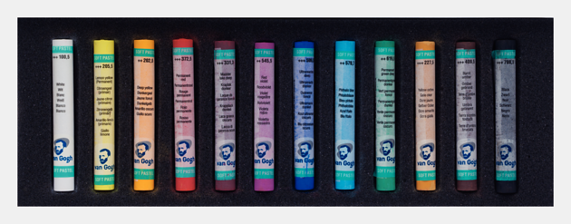 Van Gogh Softpastels starterset met 12 kleuren