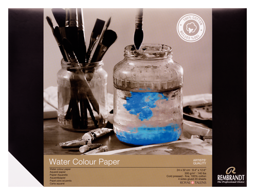 Rembrandt Aquarelpapier (100% katoen)